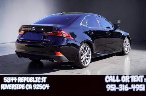 Obsidian 2015 Lexus IS 350 Base
