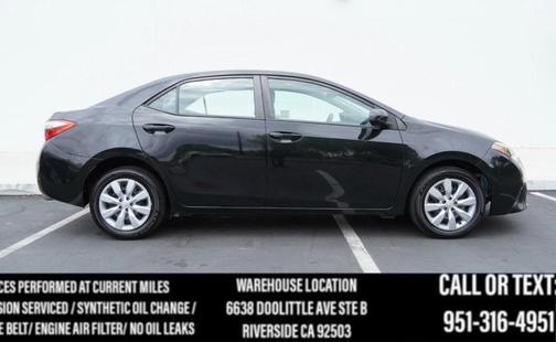 Black Sand Pearl 2016 Toyota Corolla LE Plus