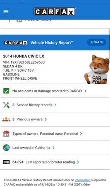 2014 Honda Civic LX