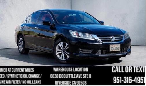 Crystal Black Pearl 2014 Honda Accord LX