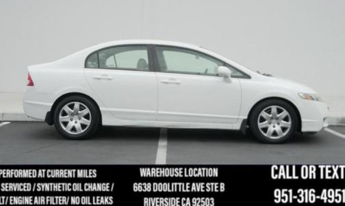 Taffeta White 2011 Honda Civic LX