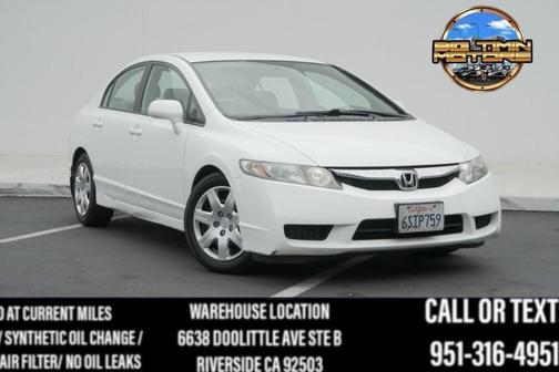 Taffeta White 2011 Honda Civic LX