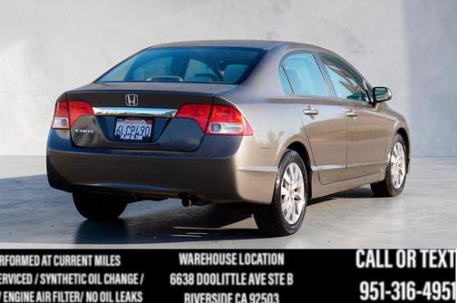 Polished Metal Metallic 2009 Honda Civic EX