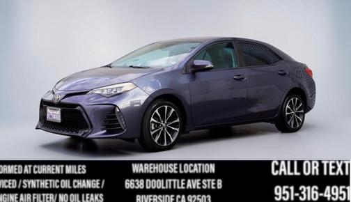 Slate Metallic 2017 Toyota Corolla SE