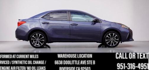 Slate Metallic 2017 Toyota Corolla SE