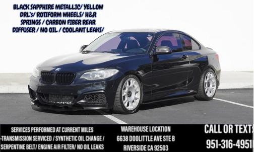 2015 BMW M235 M235i RWD/ H&R SPRINGS/ YELLOW DRL/ + MORE