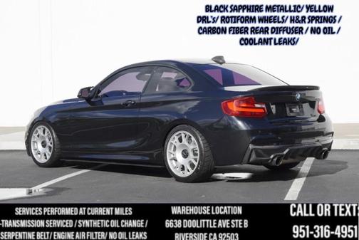 2015 BMW M235 M235i RWD/ H&R SPRINGS/ YELLOW DRL/ + MORE