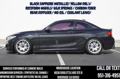 2015 BMW M235 M235i RWD/ H&R SPRINGS/ YELLOW DRL/ + MORE