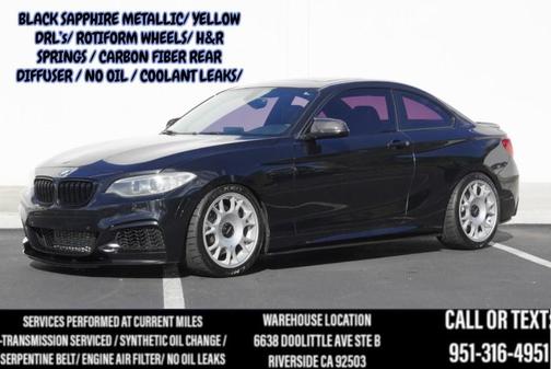 2015 BMW M235 M235i RWD/ H&R SPRINGS/ YELLOW DRL/ + MORE