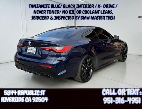 Tanzanite Blue II Metallic 2021 BMW M440 i xDrive