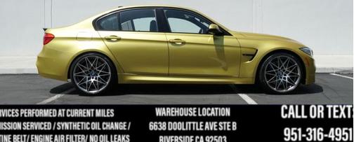 Austin Yellow Metallic 2017 BMW M3 Base