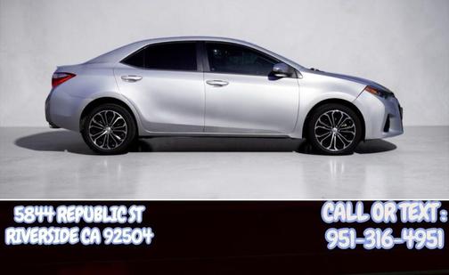 Classic Silver Metallic 2016 Toyota Corolla S Plus