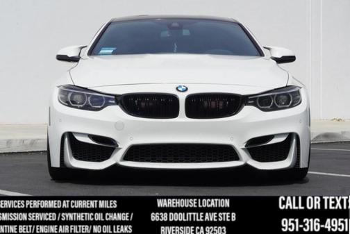 Mineral White Metallic 2019 BMW M4 Base