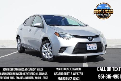 2014 Toyota Corolla LE Plus