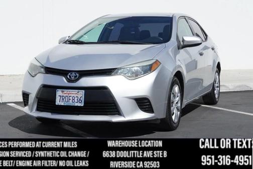 2014 Toyota Corolla LE Plus