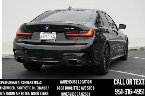 Black Sapphire Metallic 2020 BMW M340 M340i Sedan