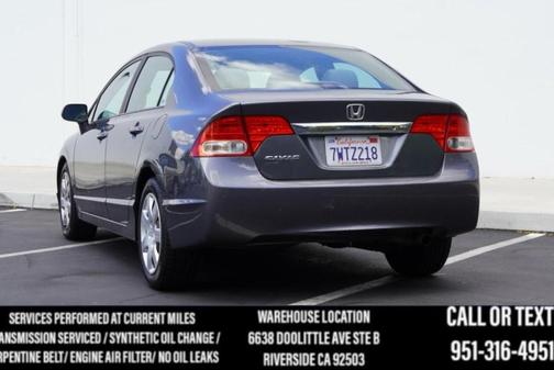 Polished Metal Metallic 2009 Honda Civic LX