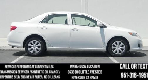 Super White 2010 Toyota Corolla LE
