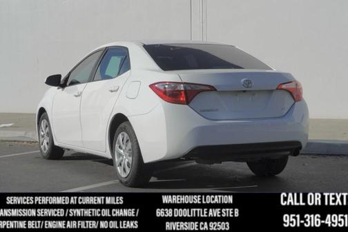 2016 Toyota Corolla S w/Special Edition Pkg