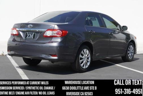 Magnetic Gray Metallic 2013 Toyota Corolla LE