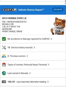 2014 Honda Civic LX