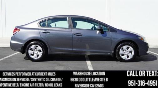 Polished Metal Metallic 2013 Honda Civic LX