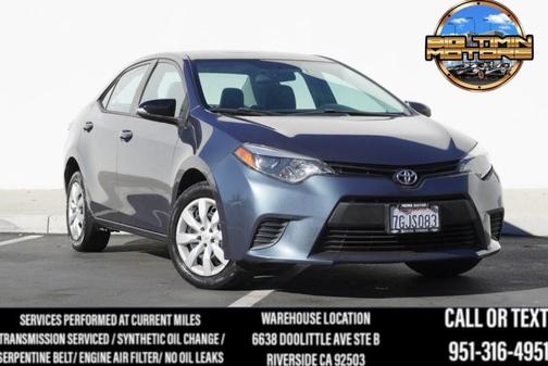 2014 Toyota Corolla LE Plus