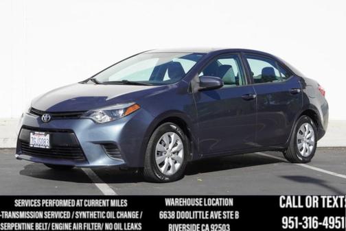 2014 Toyota Corolla LE Plus