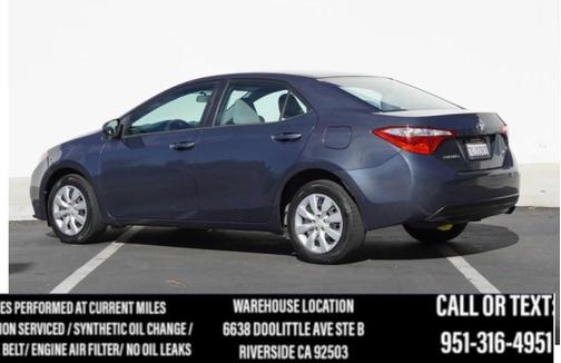 2014 Toyota Corolla LE Plus