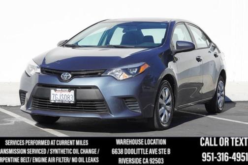 2014 Toyota Corolla LE Plus
