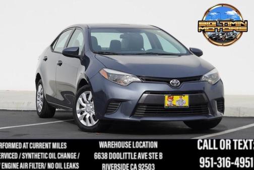 2015 Toyota Corolla LE Plus
