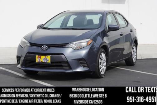2015 Toyota Corolla LE Plus