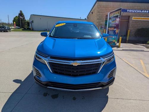 Riptide Blue Metallic 2024 Chevrolet Equinox 1LT