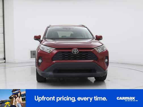 Burgundy 2021 Toyota RAV4 XLE Premium