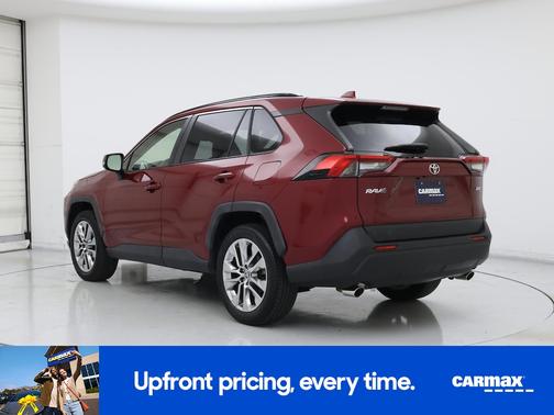 Burgundy 2021 Toyota RAV4 XLE Premium