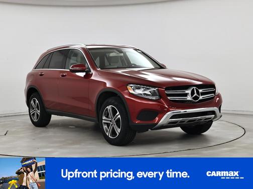 Red 2019 Mercedes-Benz GLC 300
