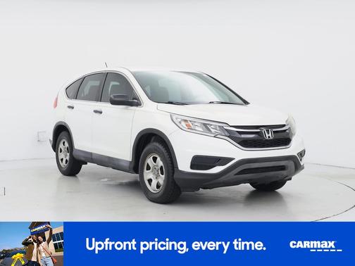 White 2015 Honda CR-V LX