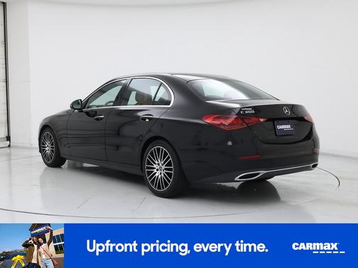 Black 2022 Mercedes-Benz C-Class