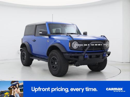 Blue 2023 Ford Bronco Wildtrak