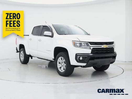 White 2022 Chevrolet Colorado LT