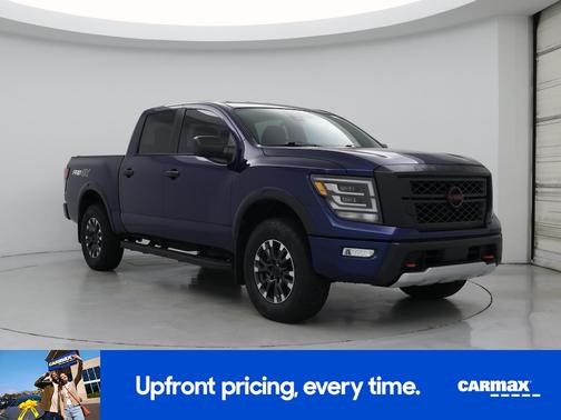 Blue 2024 Nissan Titan PRO-4X