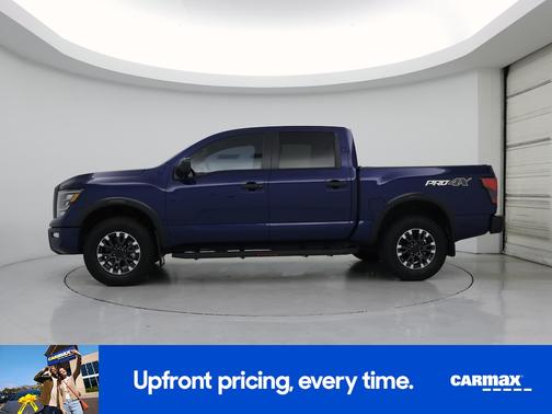 Blue 2024 Nissan Titan PRO-4X