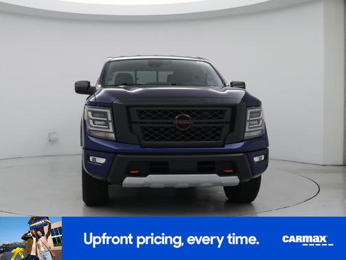 Blue 2024 Nissan Titan PRO-4X