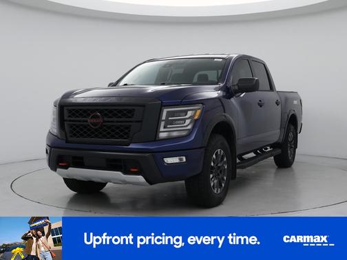 Blue 2024 Nissan Titan PRO-4X