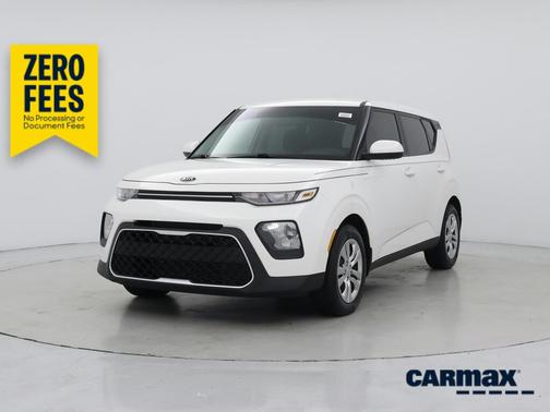 White 2021 Kia Soul LX
