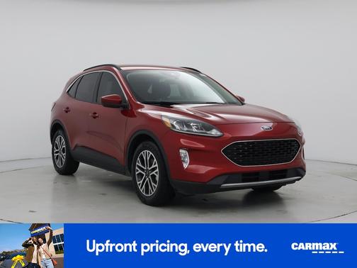 Red 2020 Ford Escape SEL