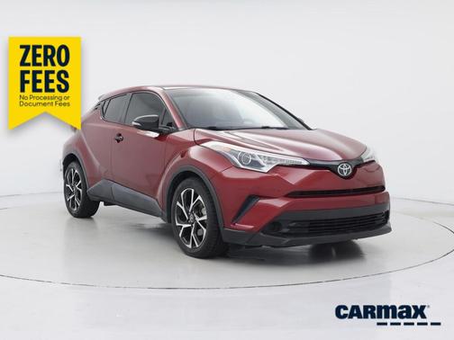 Burgundy 2018 Toyota C-HR XLE