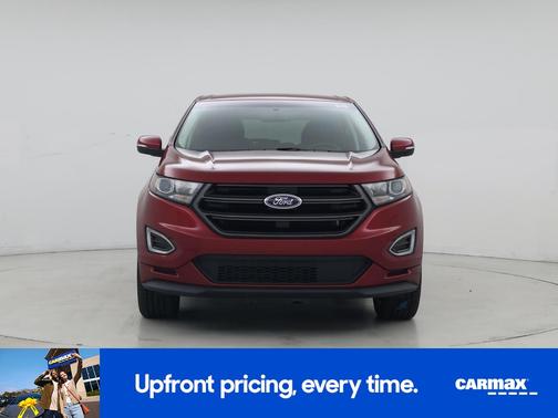 Red 2015 Ford Edge Sport