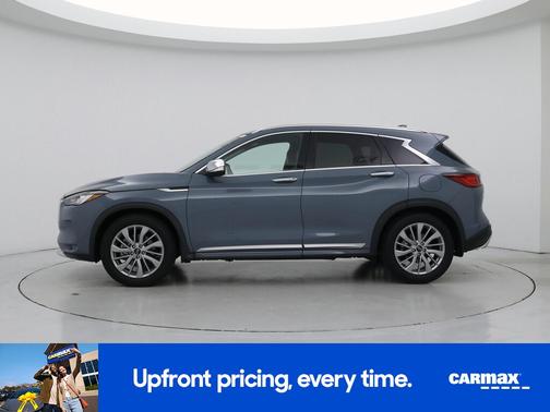 Blue 2024 INFINITI QX50 Luxe