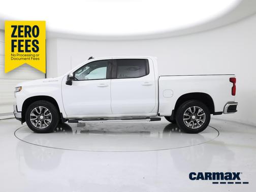 White 2021 Chevrolet Silverado 1500 LT